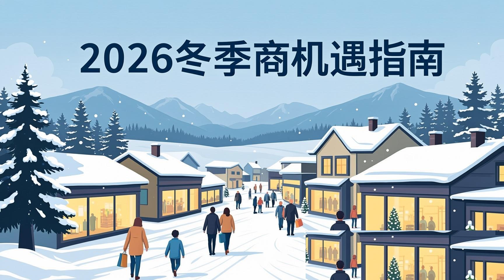 2026 Winter Forecast: Heavy Snow Regions and Retail Opportunities