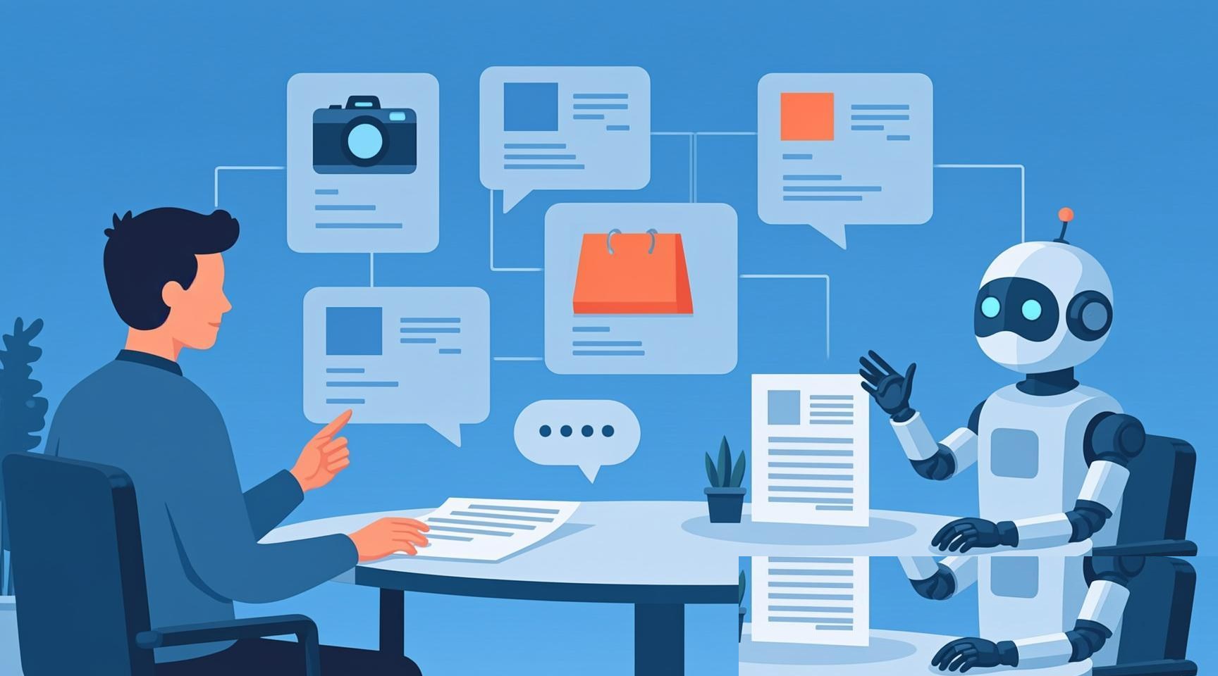 Conversational commerce and AI shopping agents