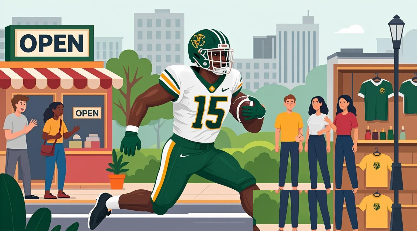 How NDSU Football’s Underdog Run Is Driving Local Merchants to Cash In